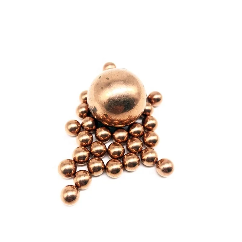hollow copper balls custom 5mm copper ball solid copper sphere