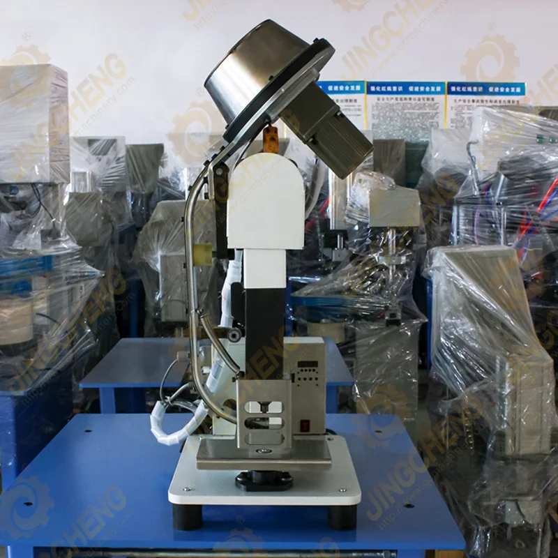 cheap price automatic feeder grommet eyelet fixing machine for Flag banner