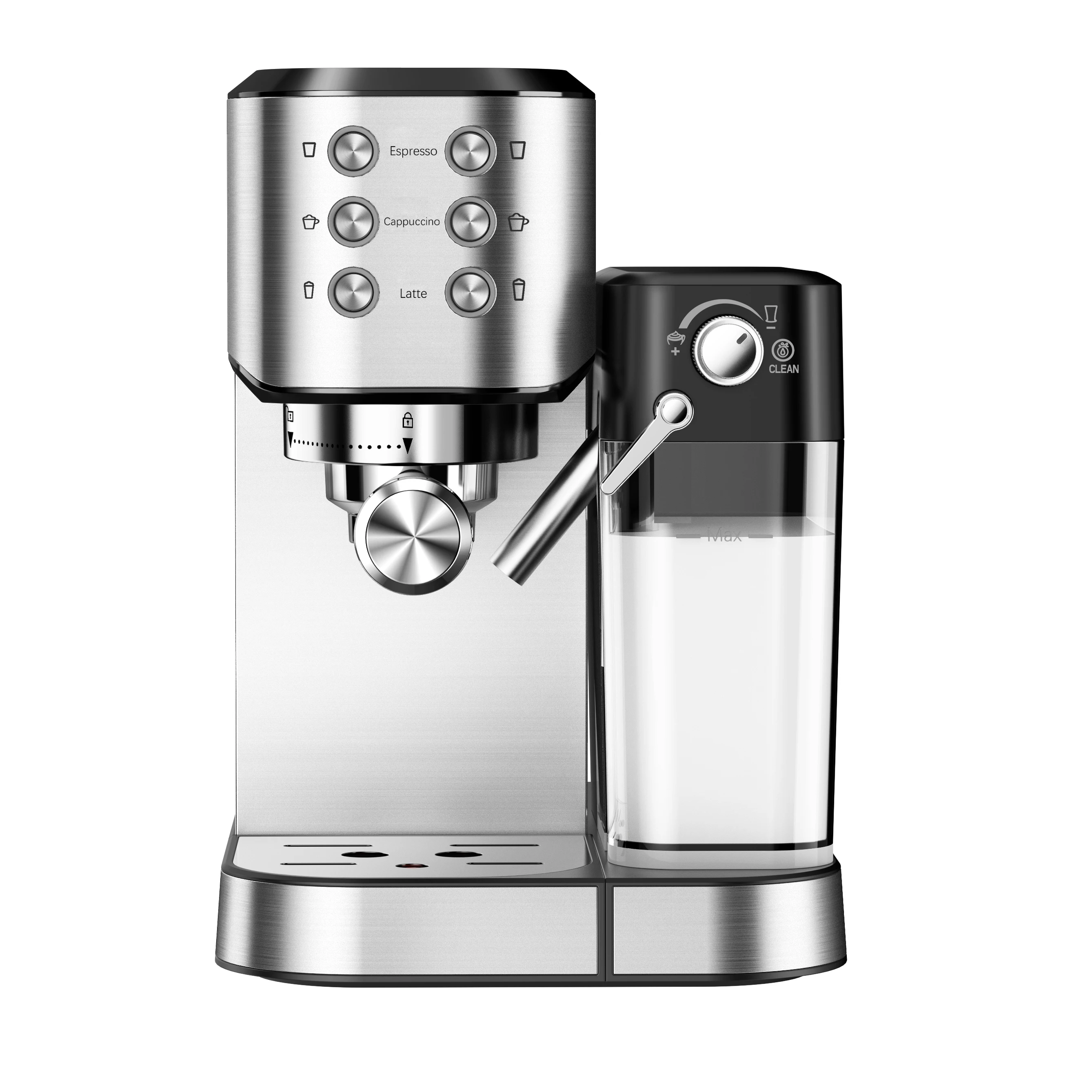 Low Cost Business Coffee Machine 3 In 1 Multipurpose Compatible Latte Cappuccino Expresso Machine