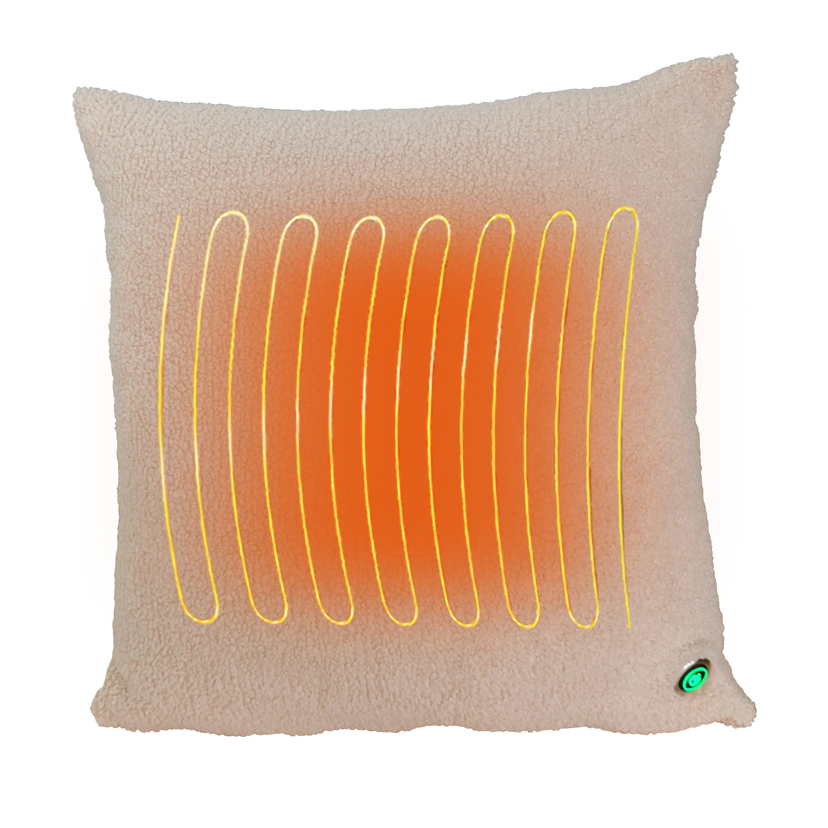 Europe Best Seller Heated Lumbar Pillow Hand Warm Pillows Relaxing And Warmer 2 in 1