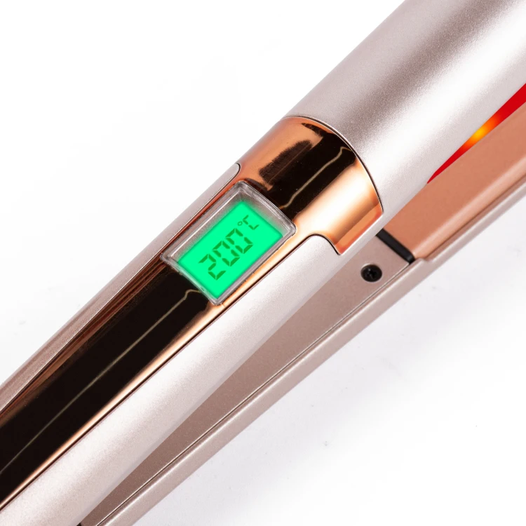 professional  personalized 450 degrees fast heating  LCD hair straightener  flat iron