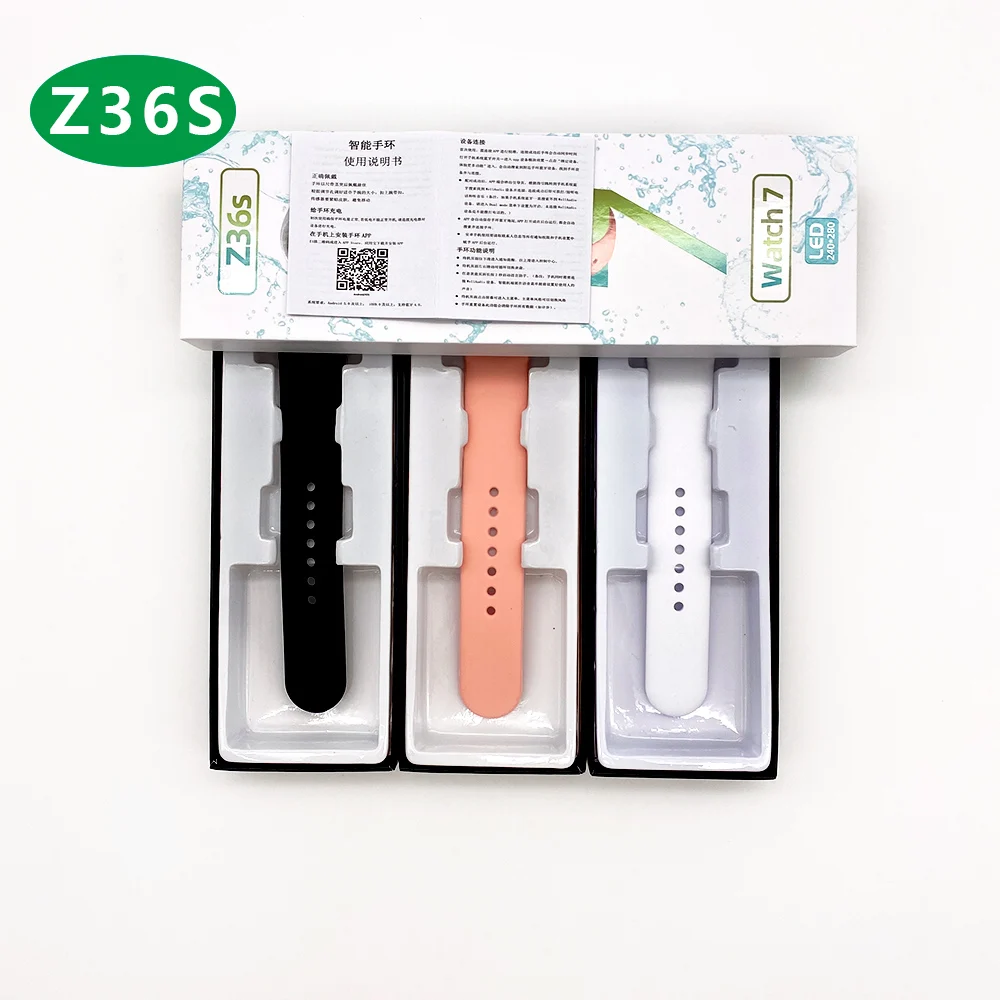Новые продукты серия 7 Z36S Смарт-часы браслет 1 69 дюйма fitpro водонепроницаемые IP67 портативные устройства