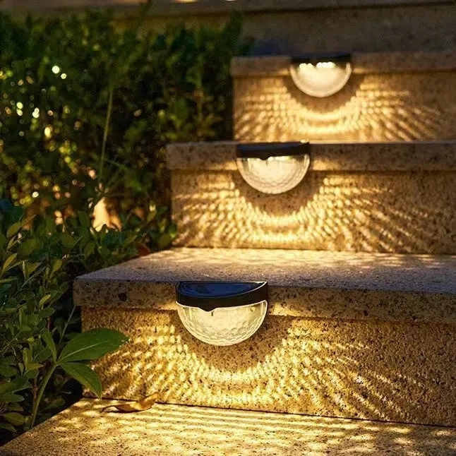 Solar Atmosphere Lights Fence Outdoor Use Waterproof Setup Garden Arrangement Balcony Decorative Lights