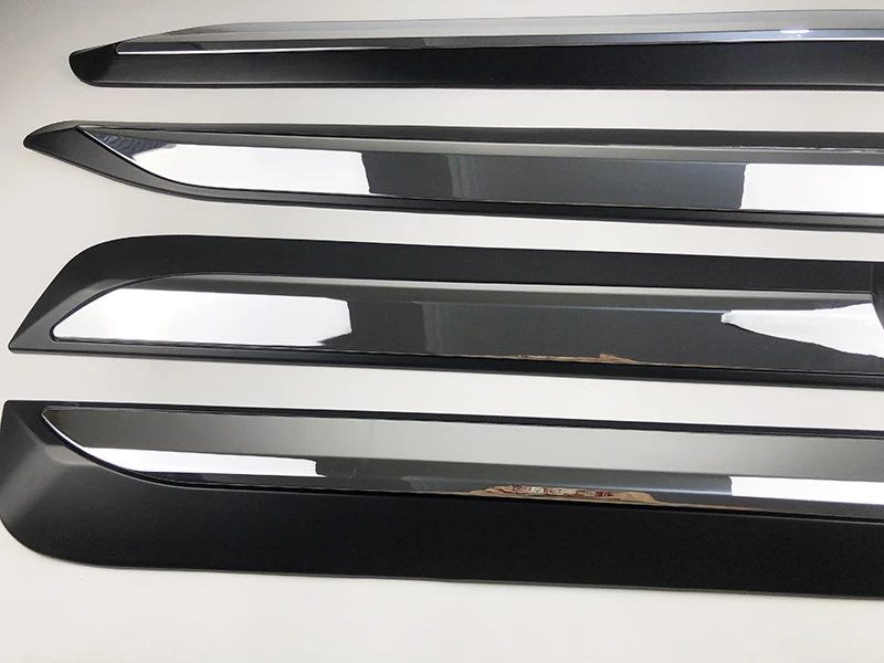 Car side trims covers chrome styling exterior auto accessories door plate cover 2015-2019 fit for hilux revo rocco