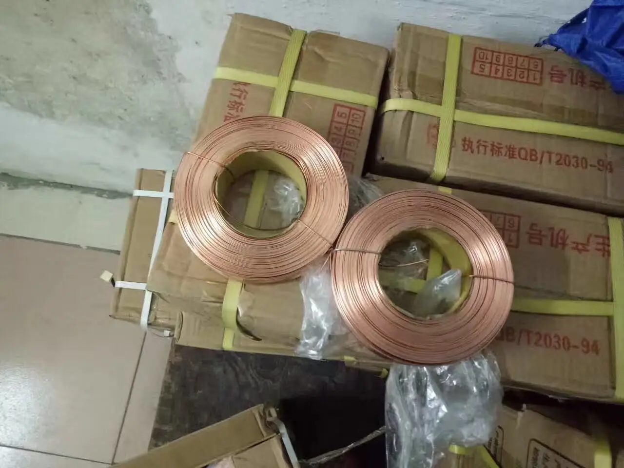 ribbon-like filament\galvanized stainless steel wire