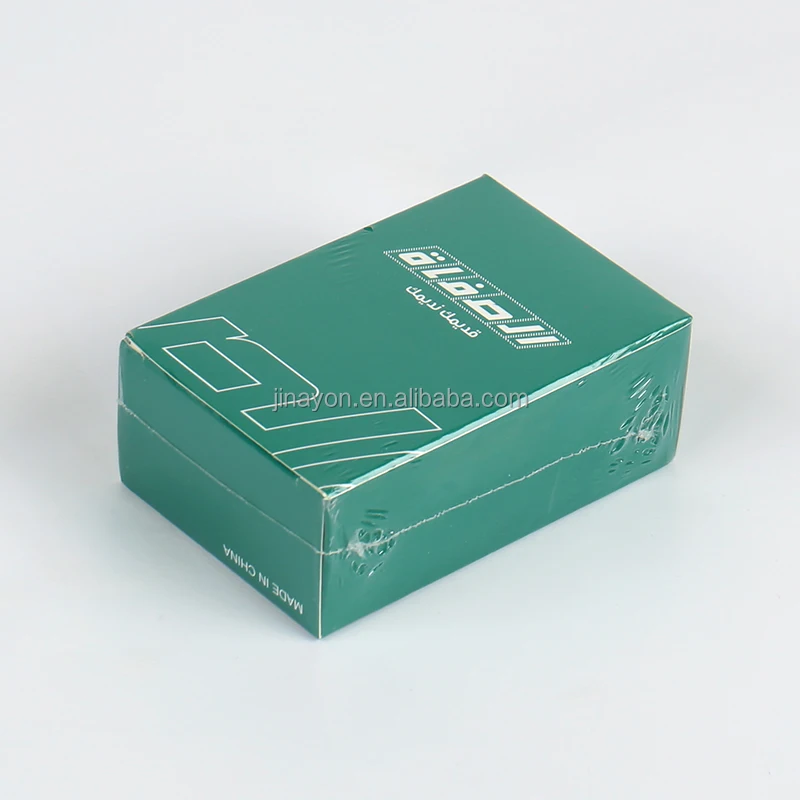 Wholesale Manufacturing Personalized Arabic Waterproof Custom Paper Printed PVC Poker Card Plastic Playing Cards