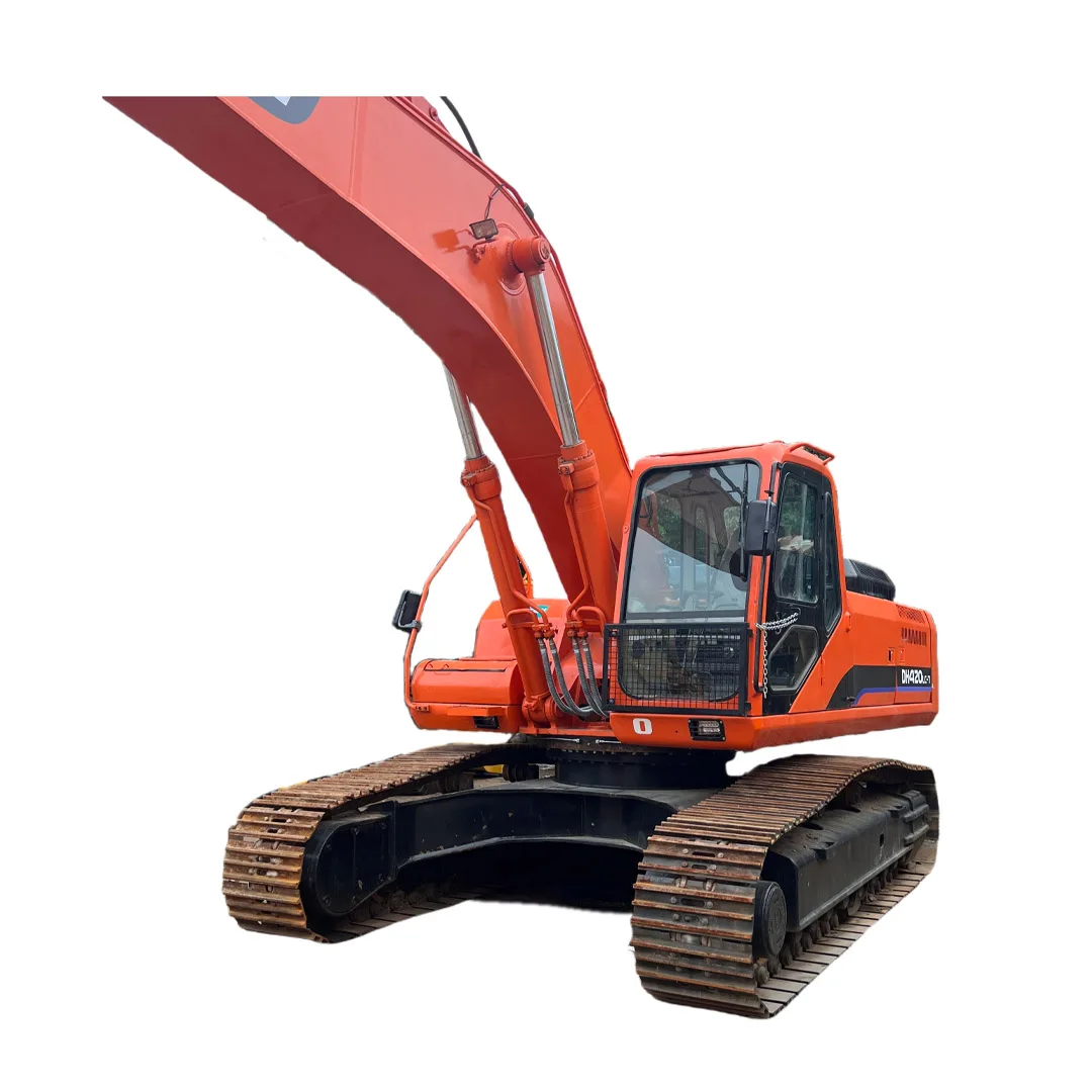 Южная Корея оригинальный Doosan DH420LC-7 подержанный экскаватор/несколько рабочих часов используется 420 daewoo doosan dh420 dx420 dh300