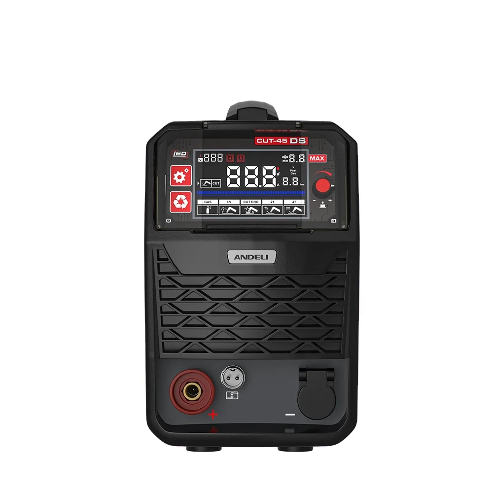 ANDELI  2024 New Arrival 110V/220V LED   CUT45D HF CUT 15MM Plasma cutter machine