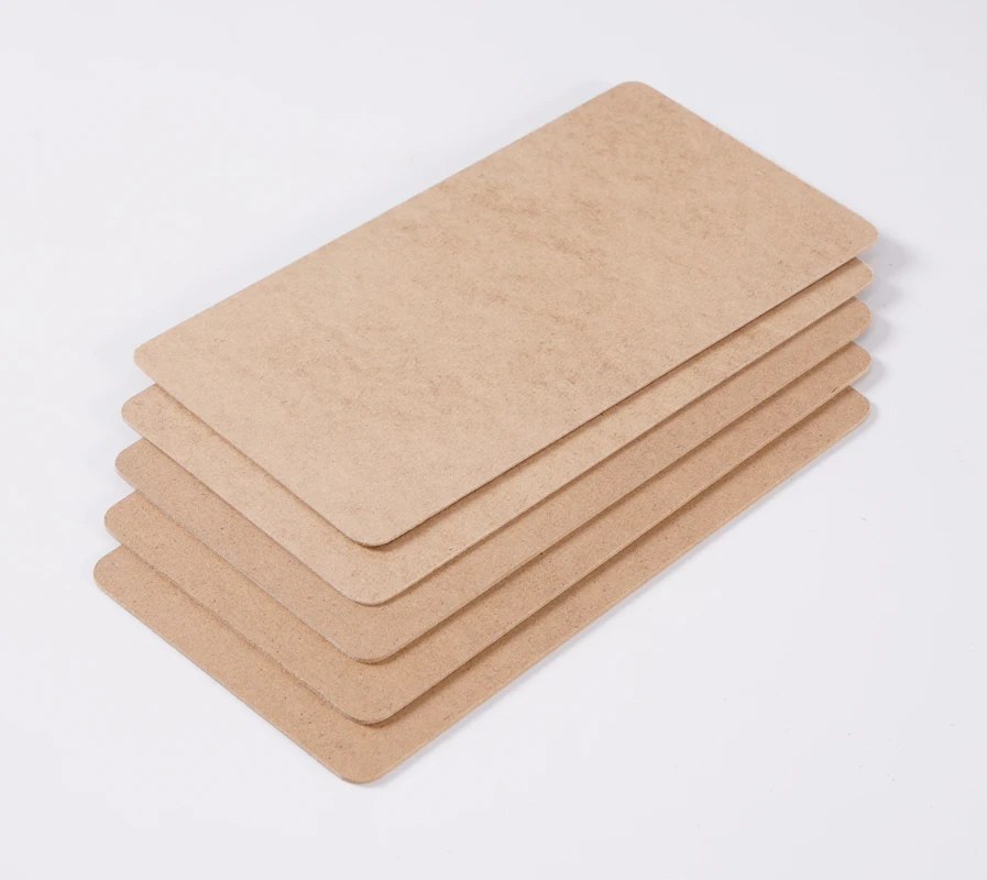 High Class 1-25mm  4x8 plain mdf board from ZeQuan wood factory China Linyi