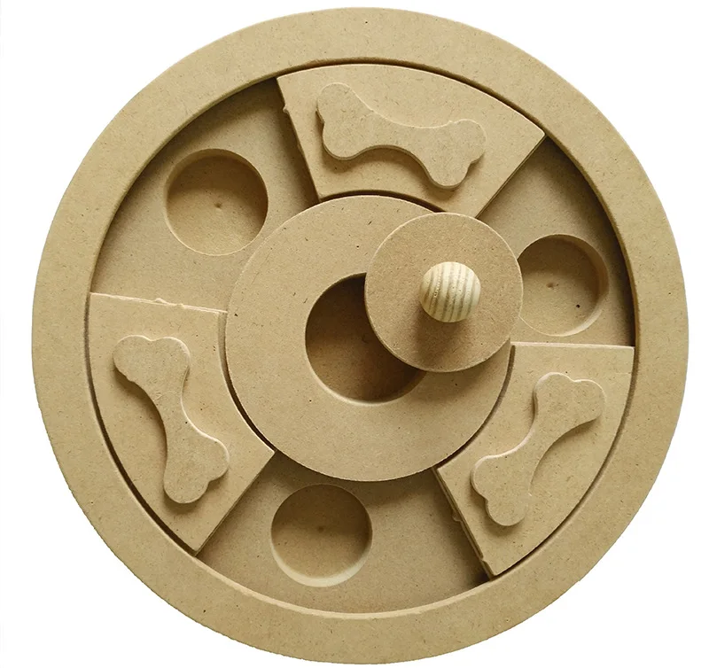 NEW Spot Ethical Pet Seek-A-Treat Shuffle Dog Bone IQ Puzzle Toy