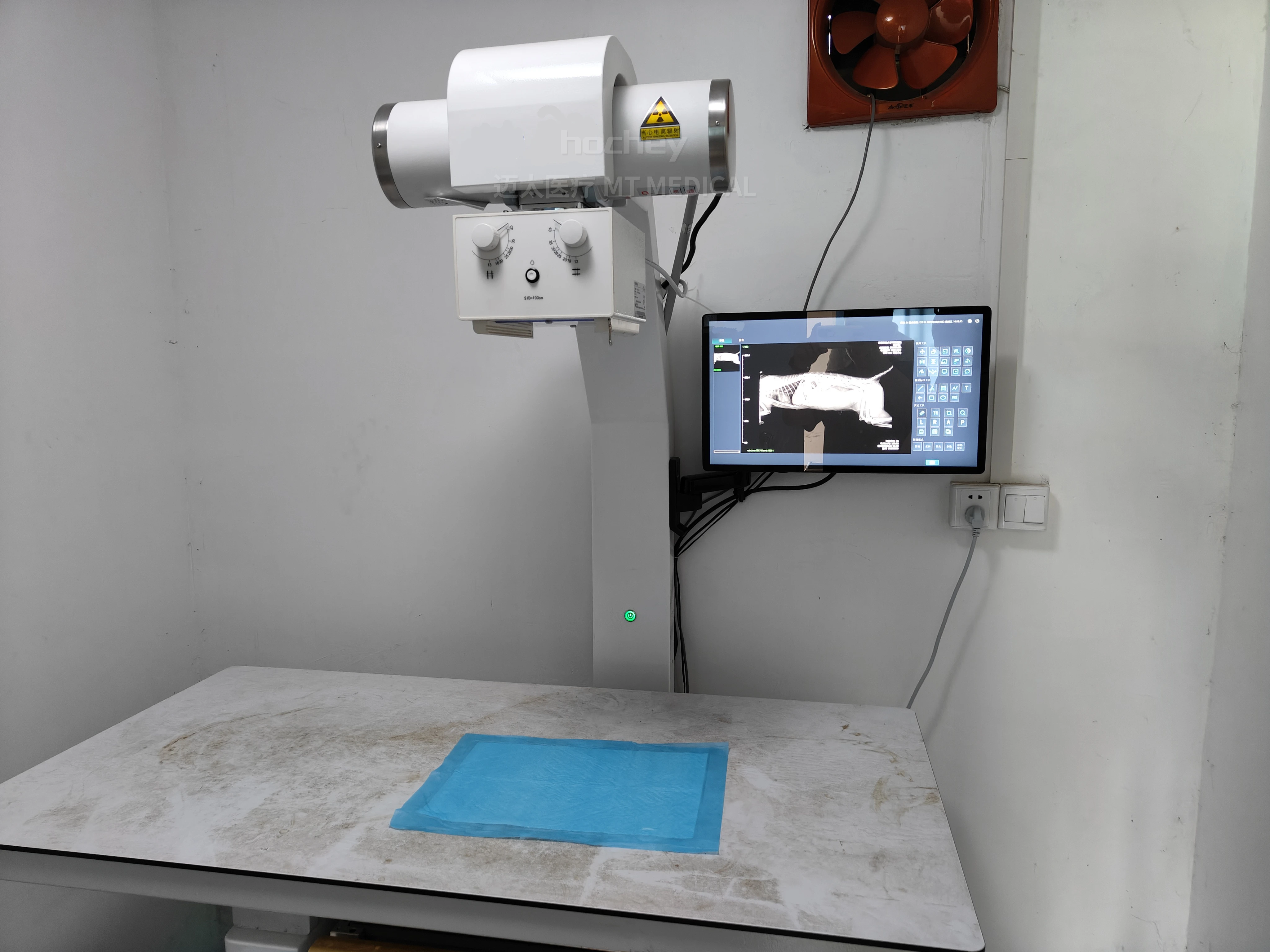 MT Medical VET Pets Dynamic Digital Radiograghy system with Laptop Panel for Pet Hospital