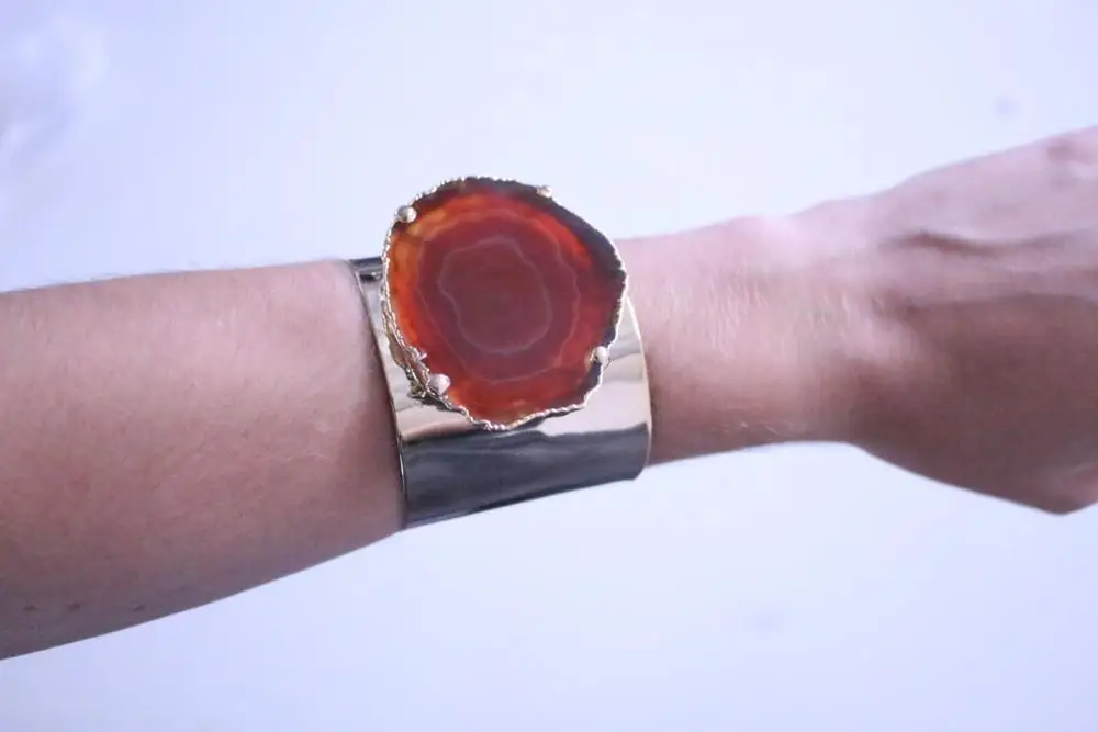 SOUTH BRAZILIAN AGATE CUFFS