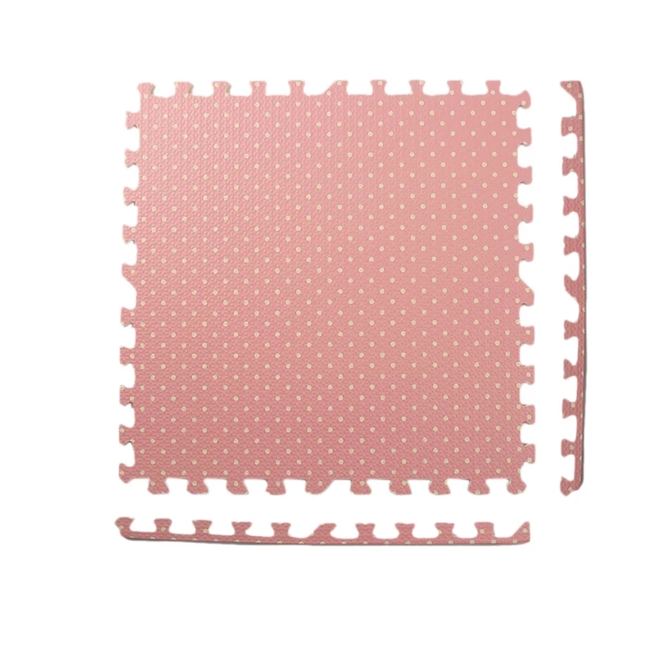 
Cyber Popular Interlocking Printing Tatami Eva Foam Baby Play Floor mat For Children 