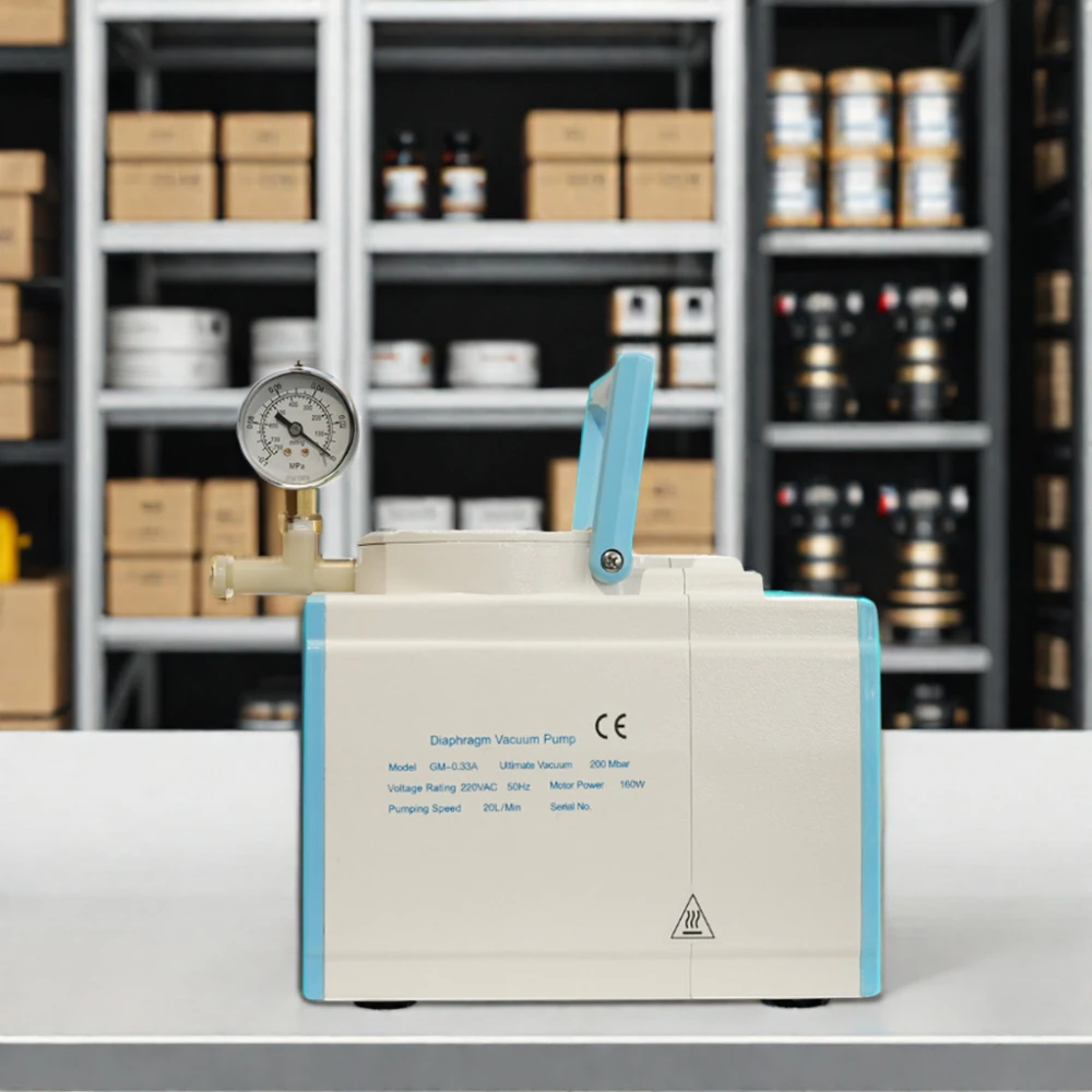 Mini Diaphragm Vacuum Pump GM-0.33A with 20L for Lab  Device