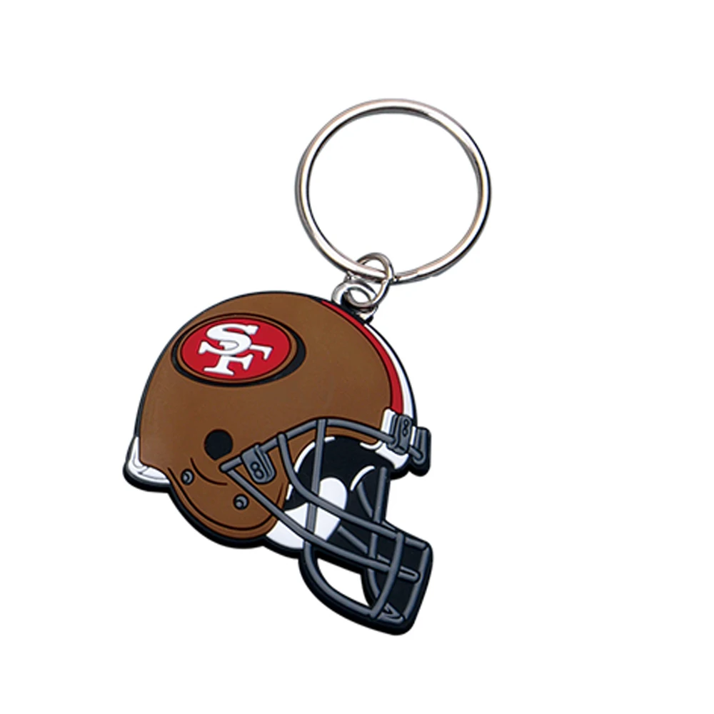 Wholesale Promotional Gift 2d custom shapes soft moto pvc keychain