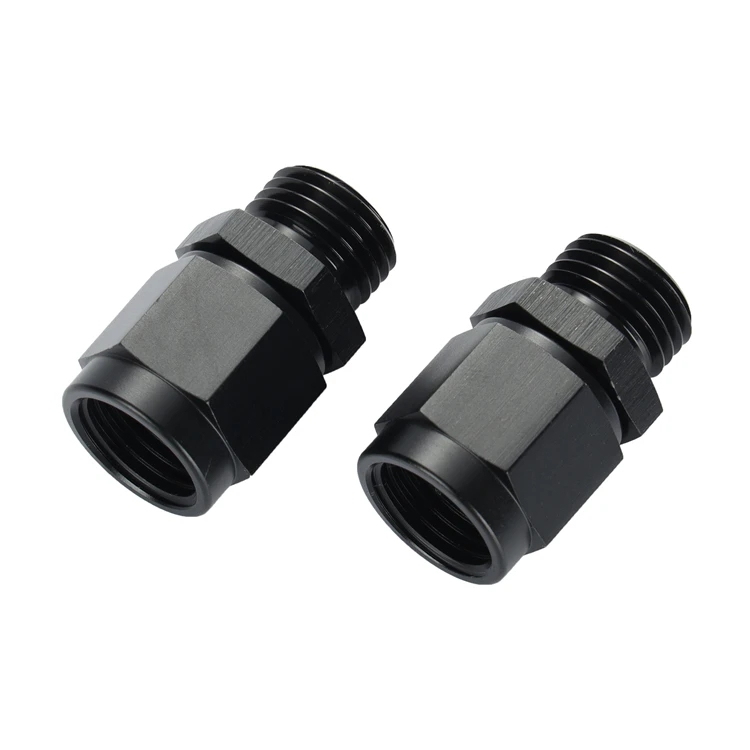 Car Tuning Precision Custom Aluminum Oil Fuel Hose Swivel Push-lock Enforced PTFE Aluminum AN Fitting