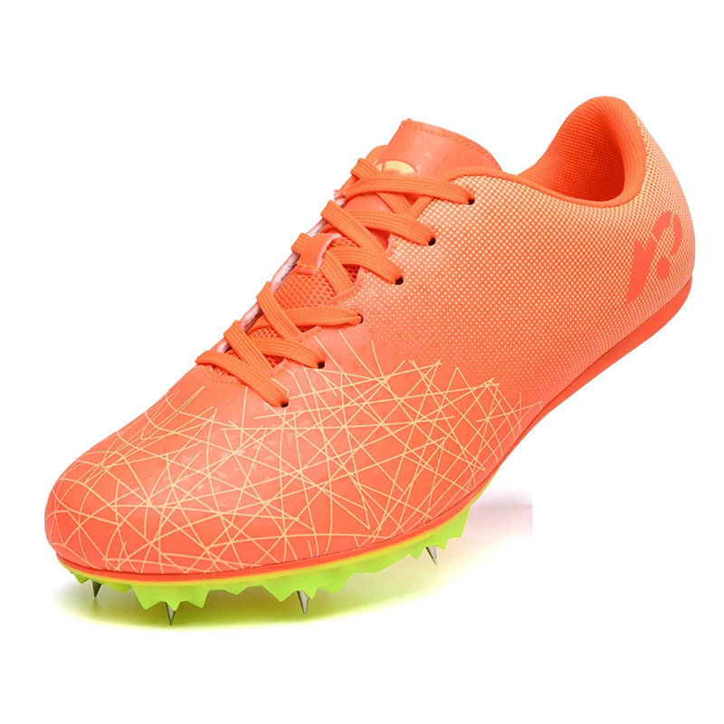 Factory hot sale spiked shoes student exam competition comfortable sprint long track and field shoes sports training