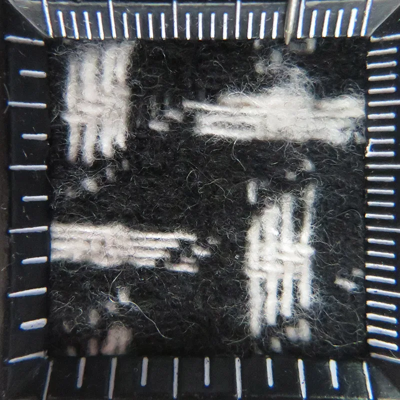 Factory direct sales wool spring autumn plaid wool fabrics clothing shoes and hats fabrics