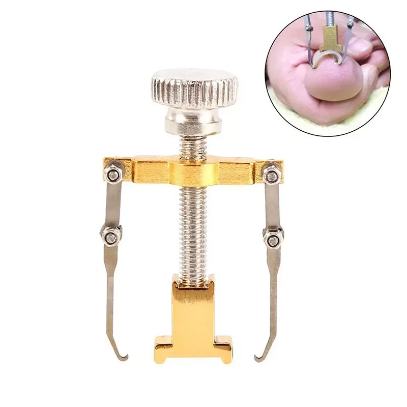 Wholesale Stainless Steel Ingrown Toe Nail Correction Care Tool Pedicure Foot Toenail Lifter Fixer Corrector for Paronychia