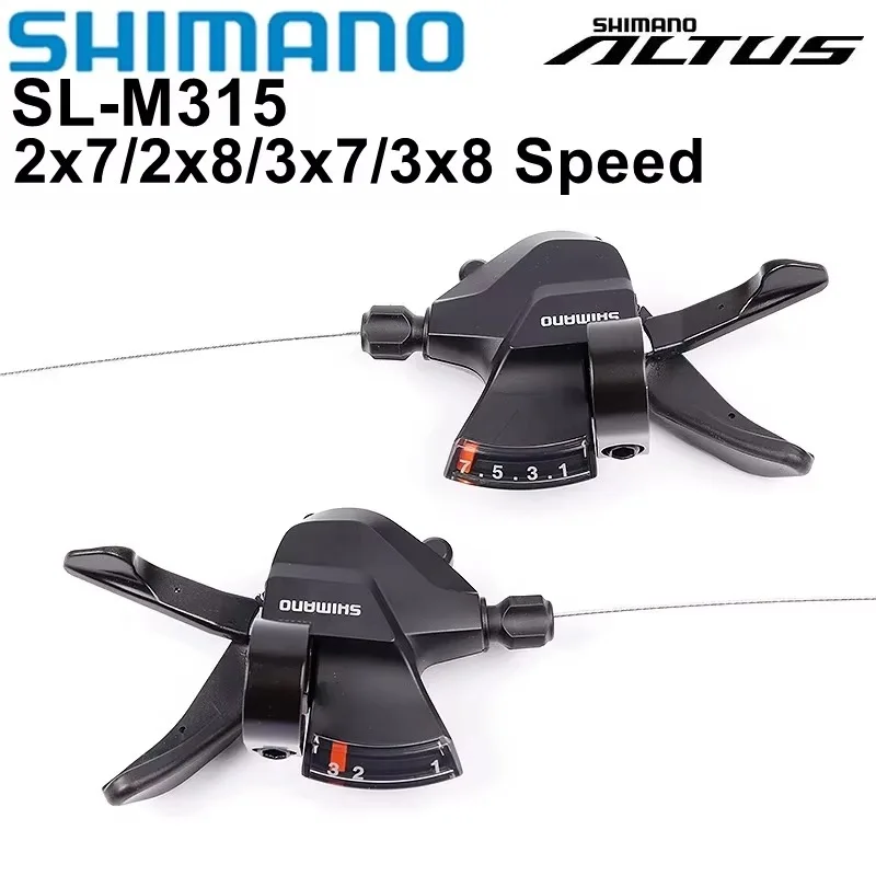 Shimano MTB Bike SL M315 M310 2x7 2x8 3x7 3x8 14 16 21 24 Speed Bicycle Shifter Lever SL-M315 Trigge Shifter shimano