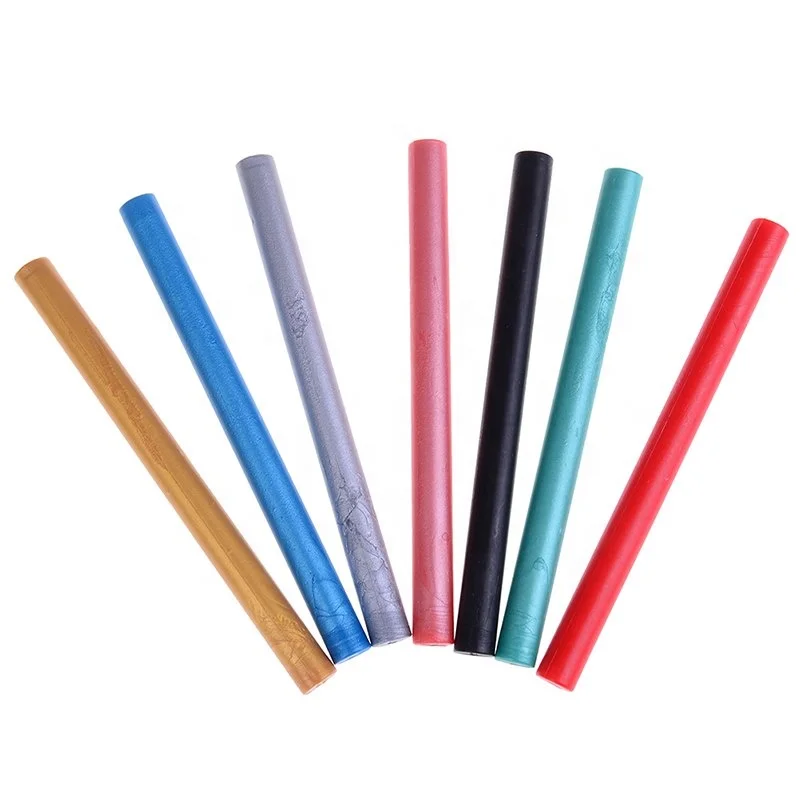 Wholesale Rod Wax Seal Stick with Glue Gun Resin Sealing Stamp Set for Office & Wedding Use