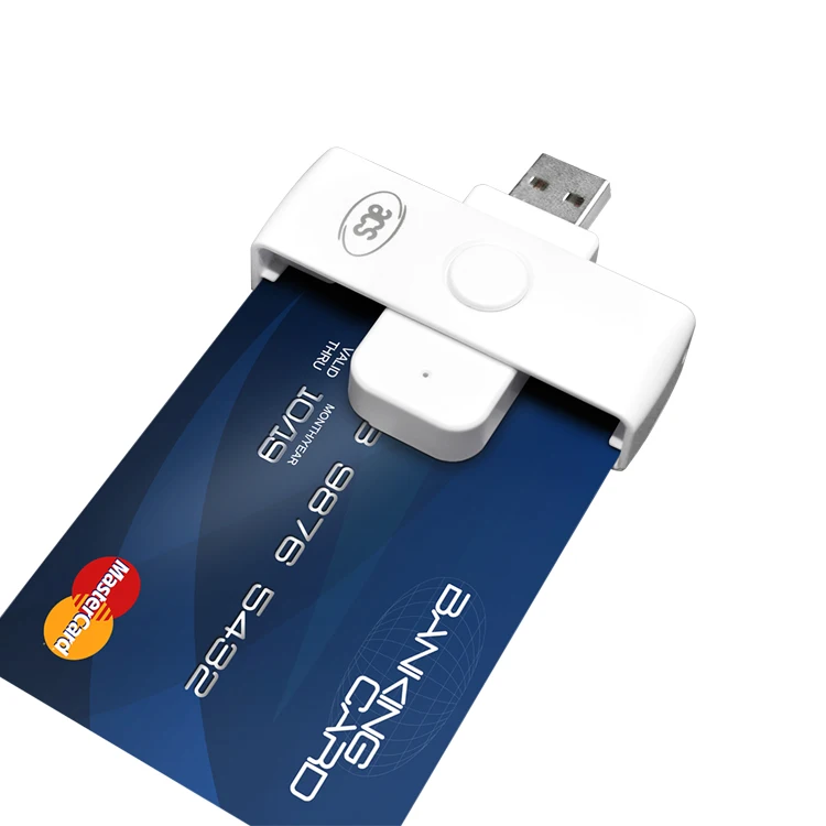 Original ACS ACR39 serial contact smart card reader for government banking application
