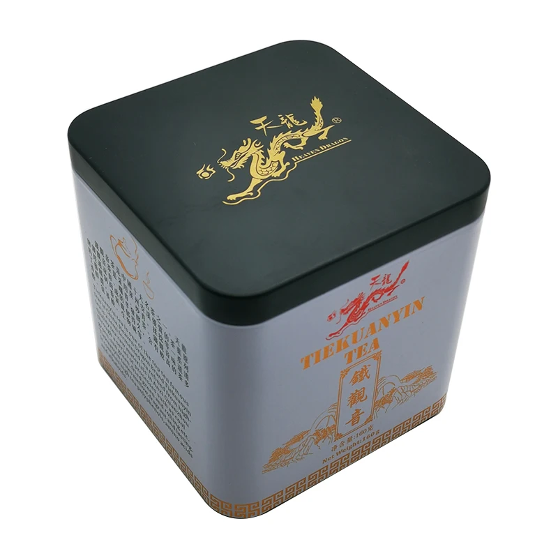 Manufacture Candy Jar Tea Tin Metal Can Custom Color Chocolate Square Metal Box