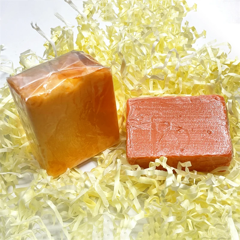 Face Care Whitening Handmade Ginger  Original Kojic Acid Papaya Tumeric Lighting Soap