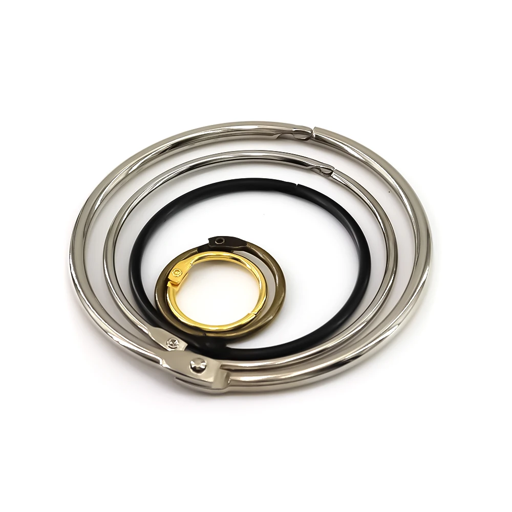 2022 Popular Book Binding Ring Convenient Metal Loose Leaf Book Binder Rings Book Ring
