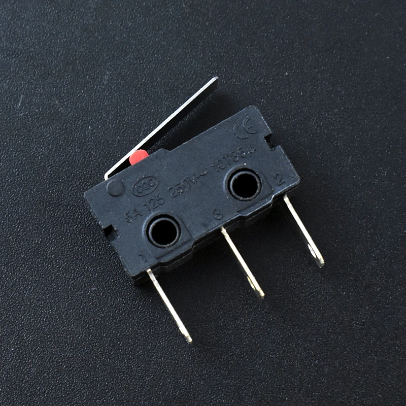 China C NO NC 3 Pin Long Foot Push On Push Off Button Micro Switch Manufacturer
