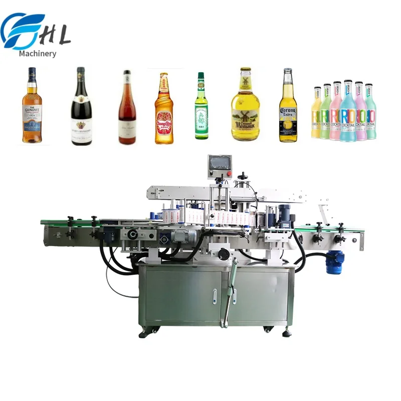 Automatic Labeling Honey Juice Wine Round Bottle Labeling Machine For Plastic Bottle Labeling Machine For Can - Buy Good Quality