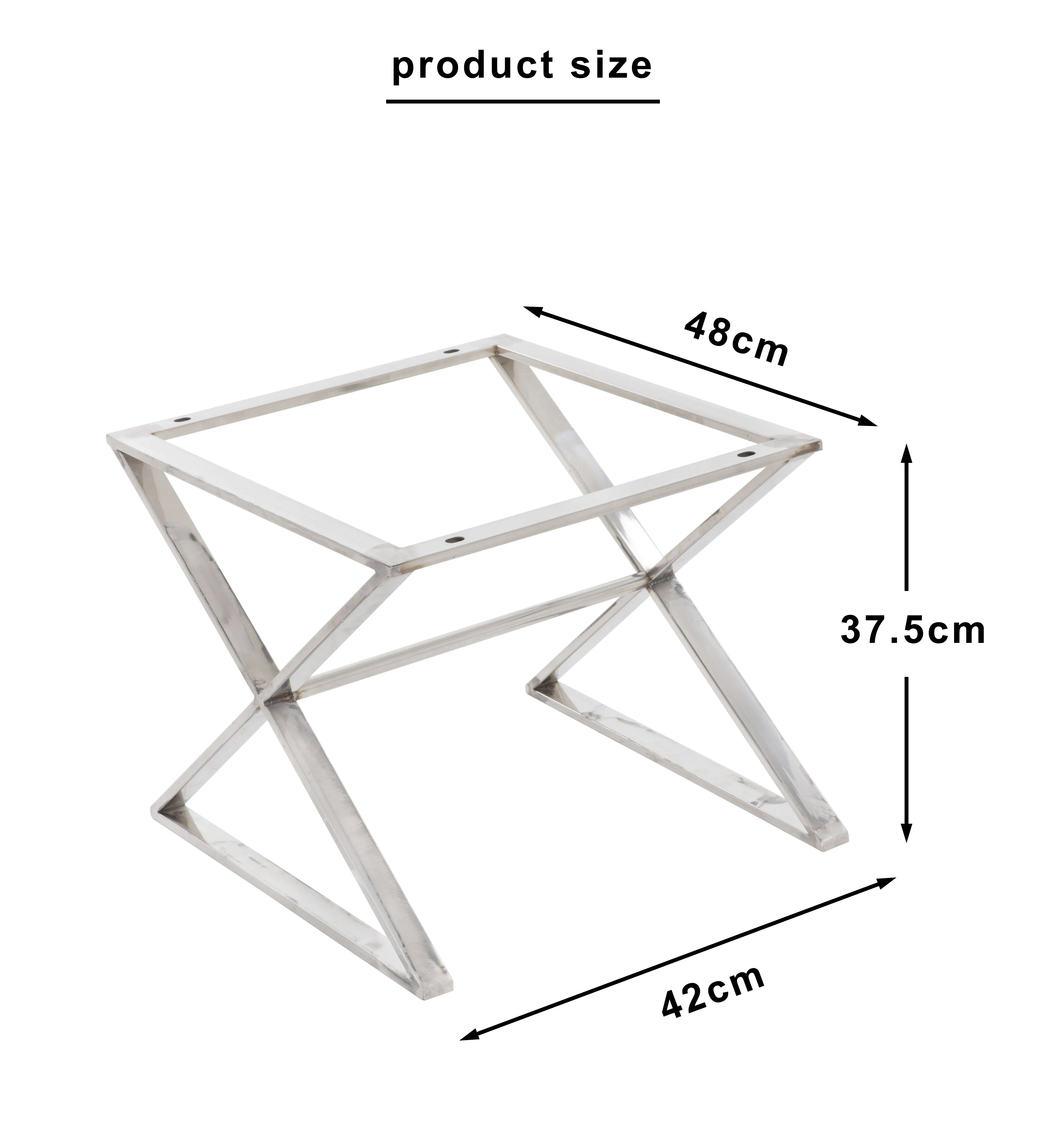 Customized Metal Base Decorative Furniture Base Stainless Steel Frames for  furniture Dining Chair