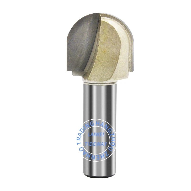 router bit tideway LC0504 cnc bit round nose bit 1/2 Shank  3/8 diameter for woodworking