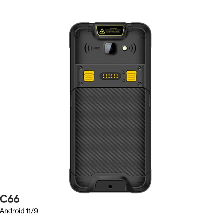 Chainwayc66 мобильный компьютер Прочный android pda портативный промышленный сканер штрих-кодов