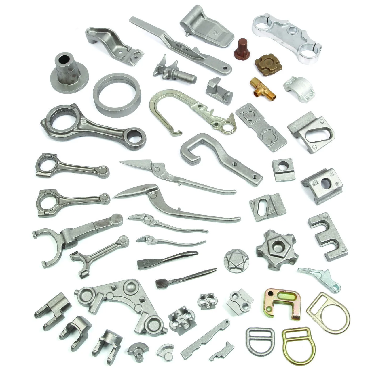 Customized Steel Custom Shock Absorber Forgings Components for Motorcycles
