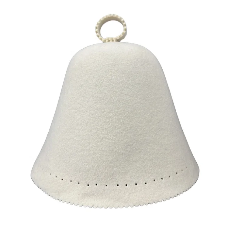 YUJIN Premium 100% Merino Wool Sauna Hat Adult Felt Hat for Men and Women Use Sauna Cap for Cleaning