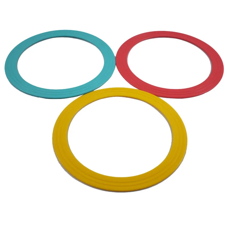 Colorful Juggling Ring made from High Quality Durable Plastic Outdoor Circus Game Toys Juggling Rings for Kids and Adults