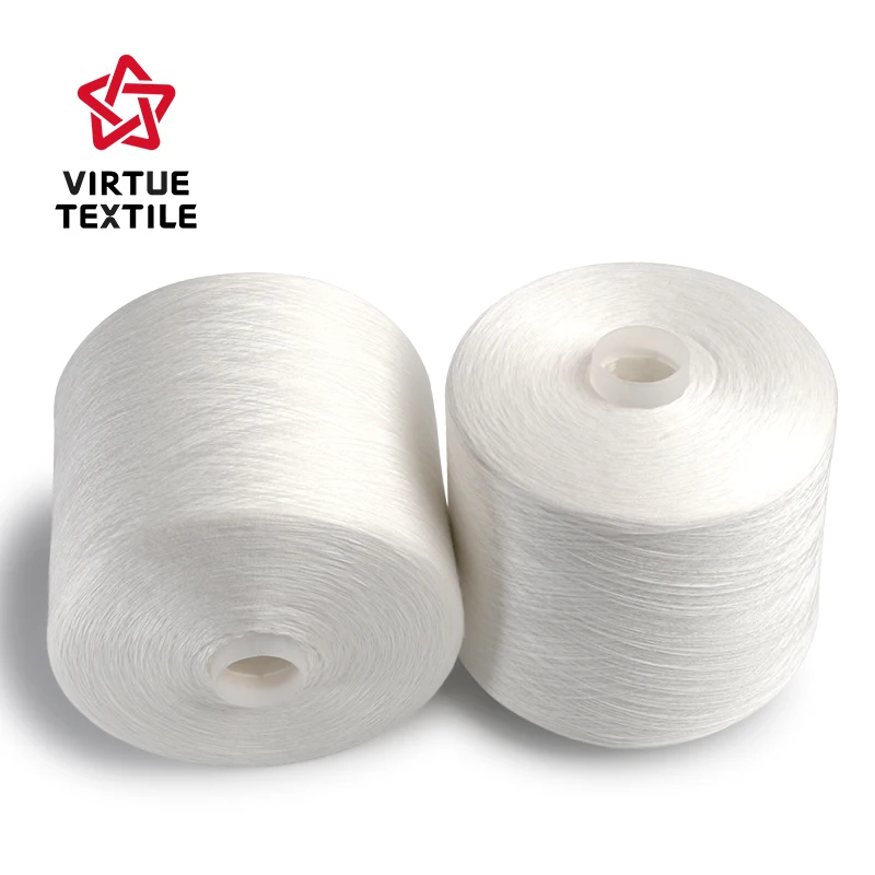 High tenacity 20/2 30/2 40/2 100% polyester sewing thread in China