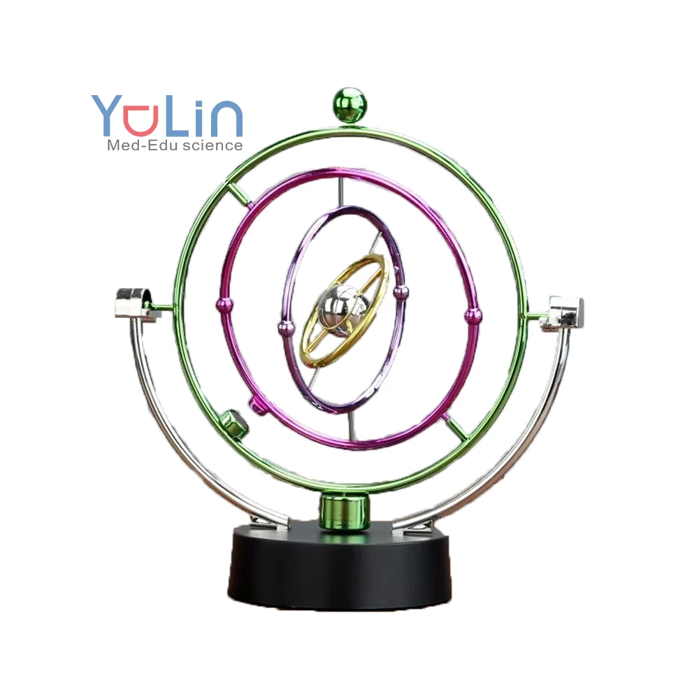 Ornaments Gift Artifacts Space Science Celestial Motion Metal Home Decoration Digital Printing Star Aluminum Alloy Figurine