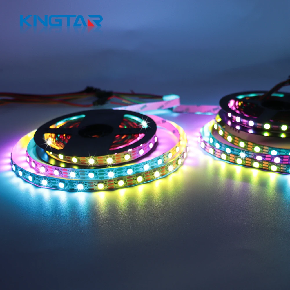 Адресная Светодиодная лента SK6812 60 светодиодов/м RGB Пиксельная гибкая для украшения/Hotle