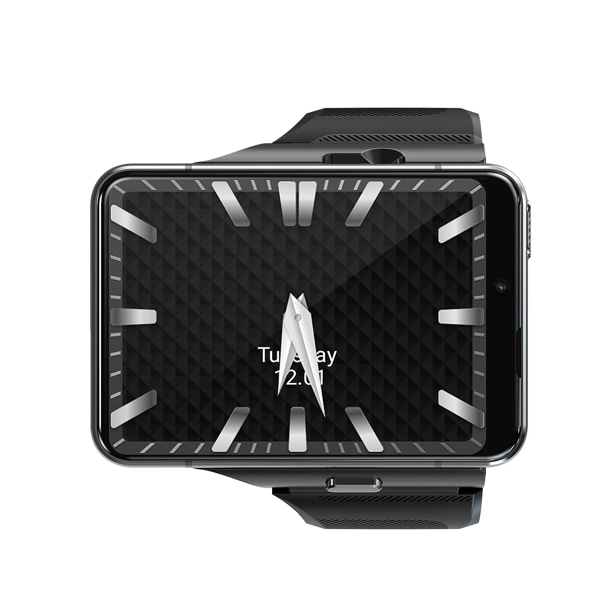 LOKMAT APPLLP Max fashion men smart watch futuristic Silicone strap Touch Screen Android Fitness Track  mobile watch