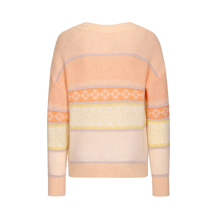 Производитель трикотажных изделий, выполненный на заказ, яркий цвет, Женский свитер-кардиган с v-образным вырезом и длинными рукавами