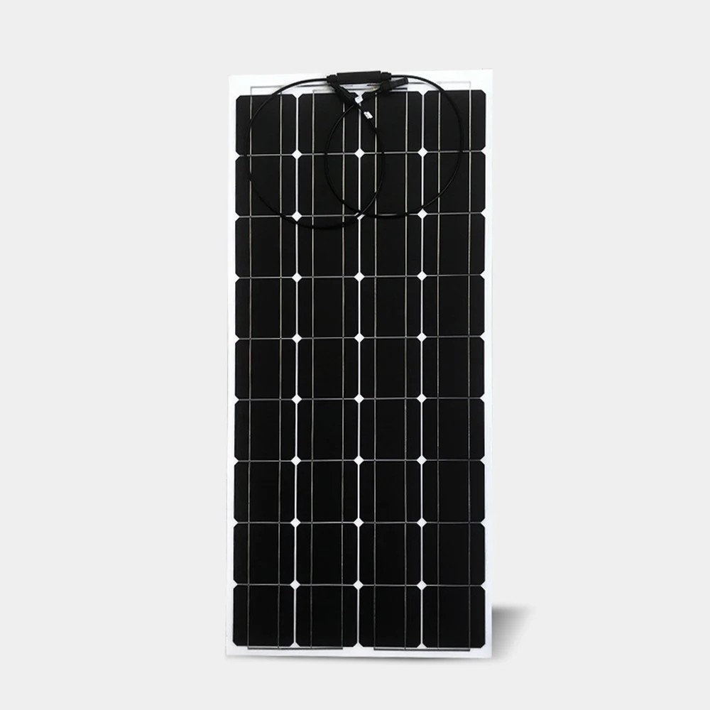 200W 18V Flexible Solar Panel Flexible Monocrystalline Cell RV Solar Panel Kit Solar Power System Sola Panel Pv Module HELIOS