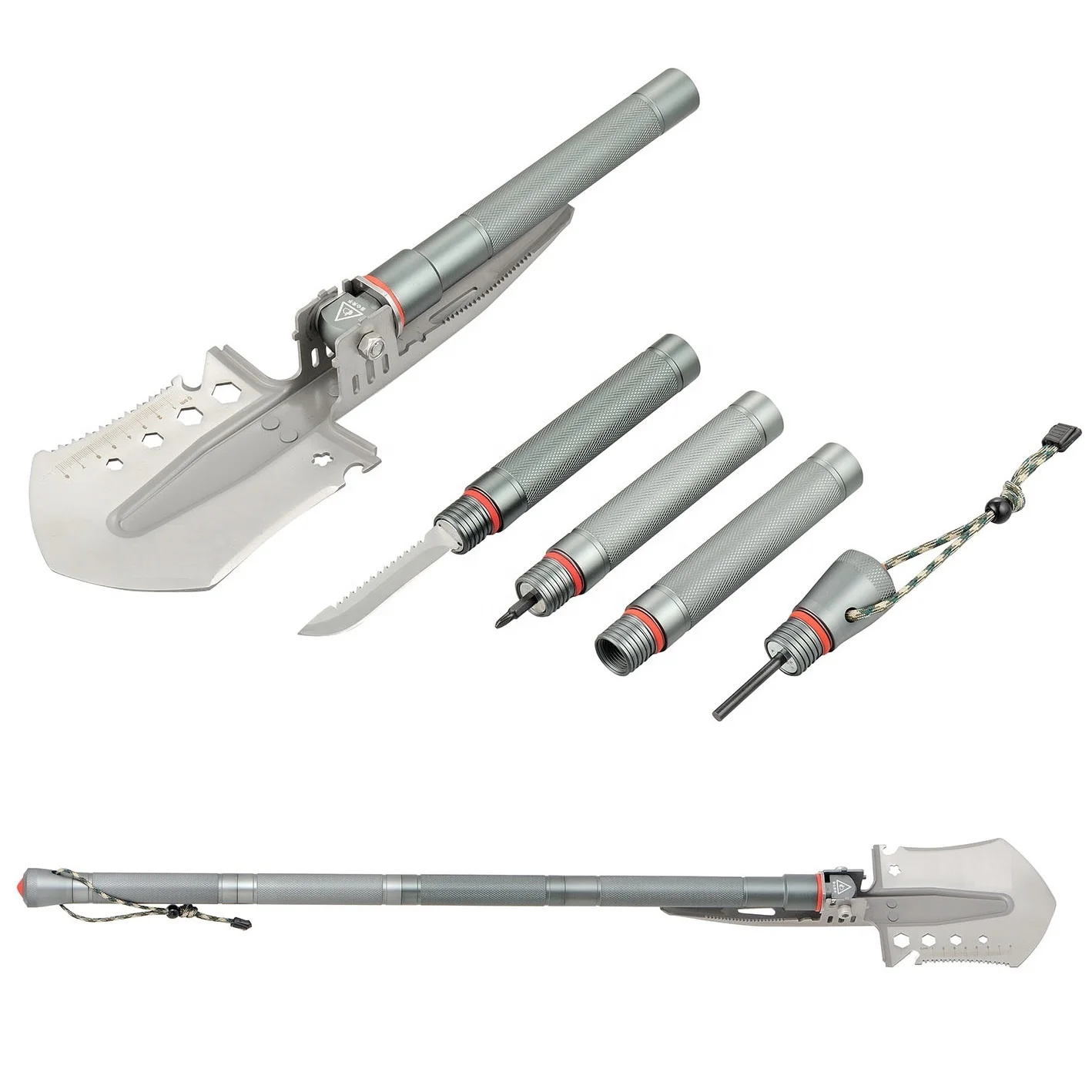 G09 Multifunctional Shovel Folding Camping Survival Axe Tactical Shovel,Emergency Tool