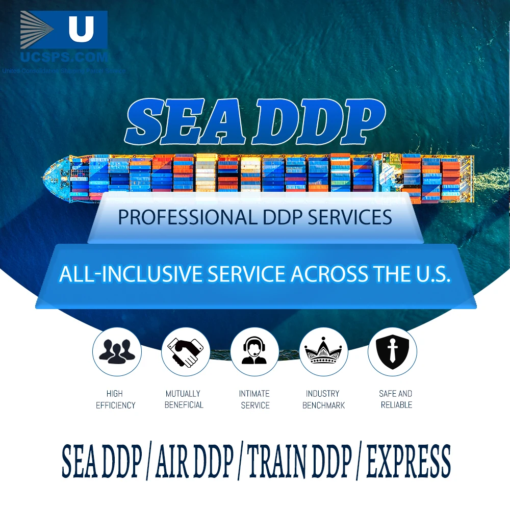 Best company LCL Door to Door Shipping Cost China to USA Sea Freight Services