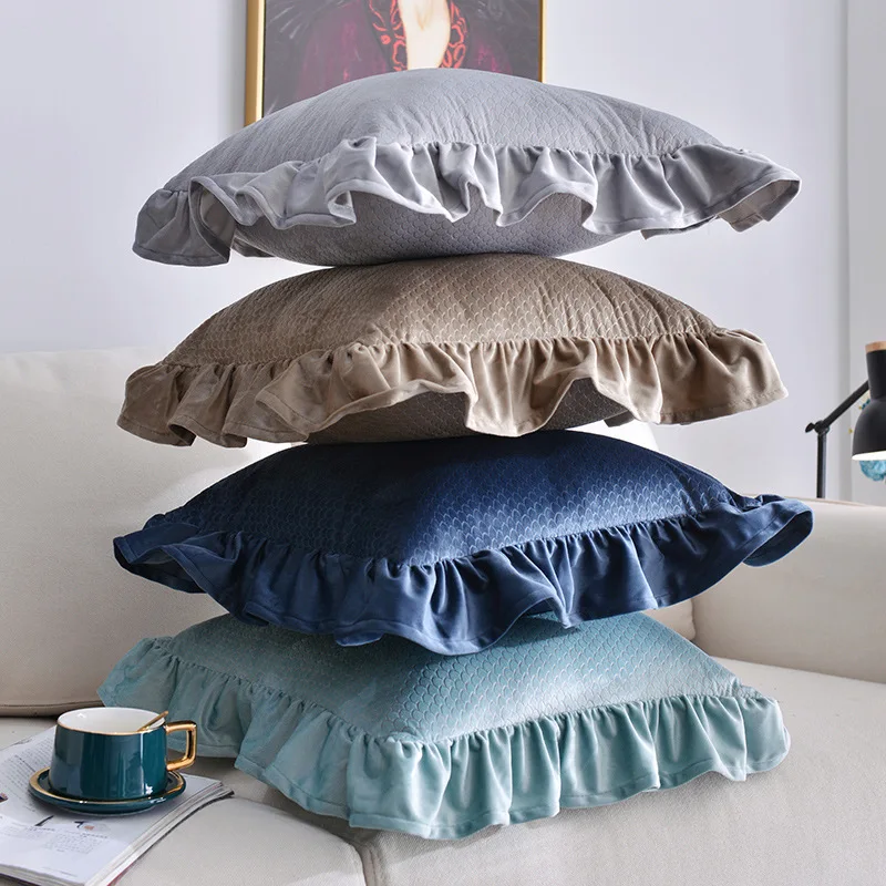 Luxury Cushion Covers Indian Manufacturers Cheap Price High End Plain Pillow Case