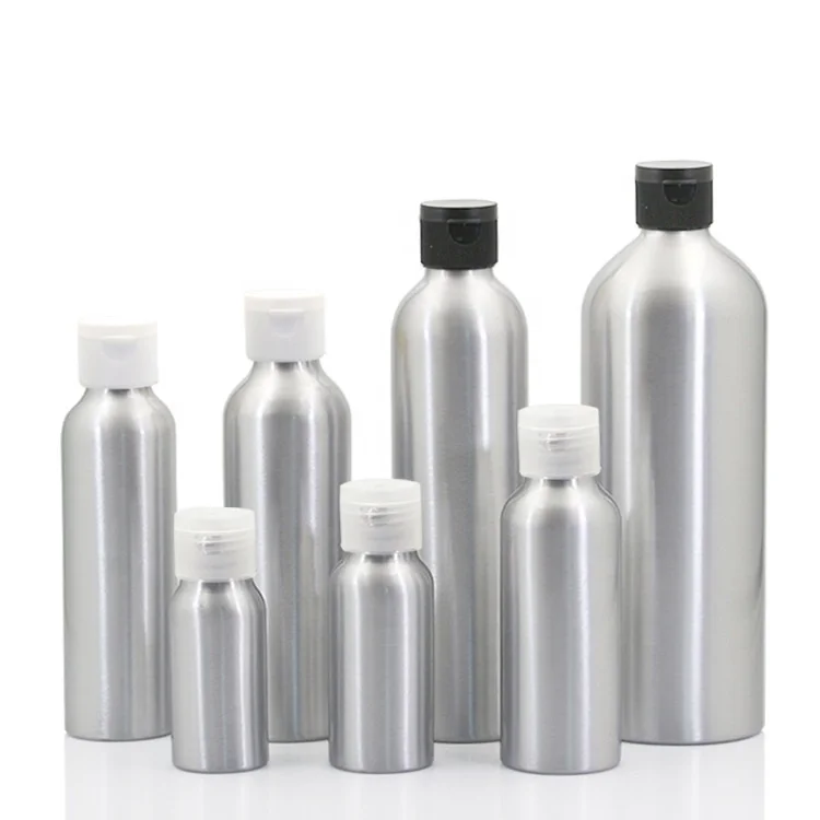 30ml 50ml Aluminum cosmetics spray bottle lotion bottle Toner bottle