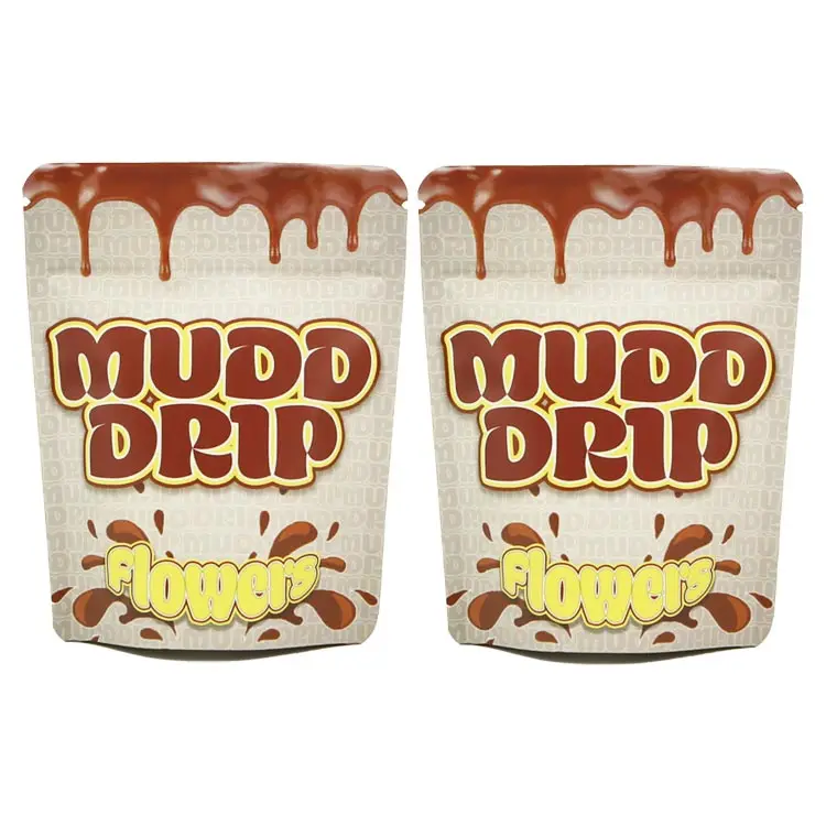 Smell Proof Bags Seed Custom Logo Print Doypack Plastic Ziplock Matte Bags Child Resistant Pouch Mylar Stand Up Packaging Zipper