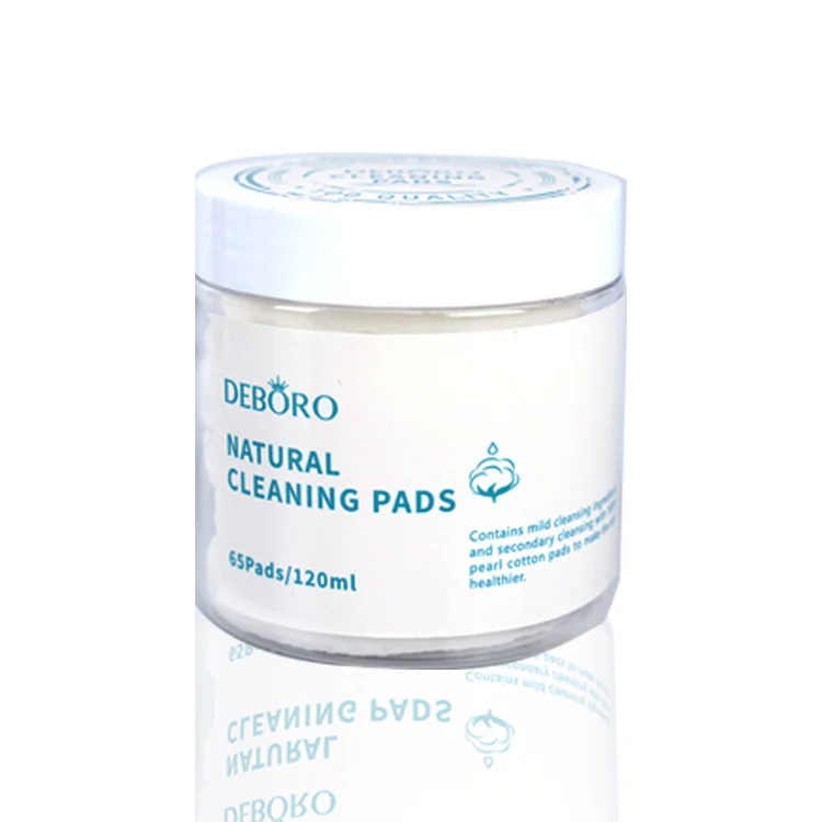 65 pads toner make up removal cleaning facial cotton pad