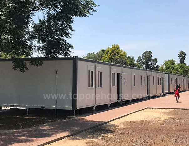Containerhomes House Prefabricated Homes Portable Prefab House Mobile 40 ft Container Modular Homes for Truck Trailer Used